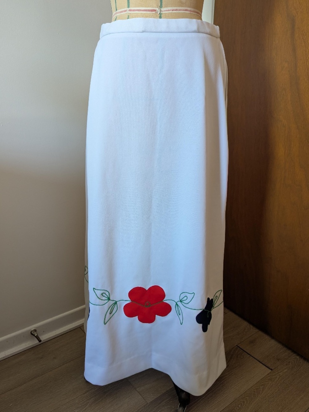 Irving Nadler Vintage Long 70's Skirt